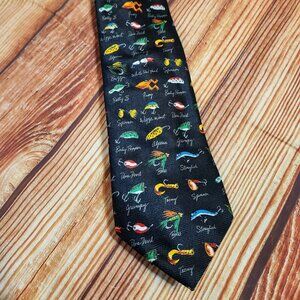 Addiction Men's Tie Fishing Lure Pattern Dare Devil Stingfish Alpena Grumpy